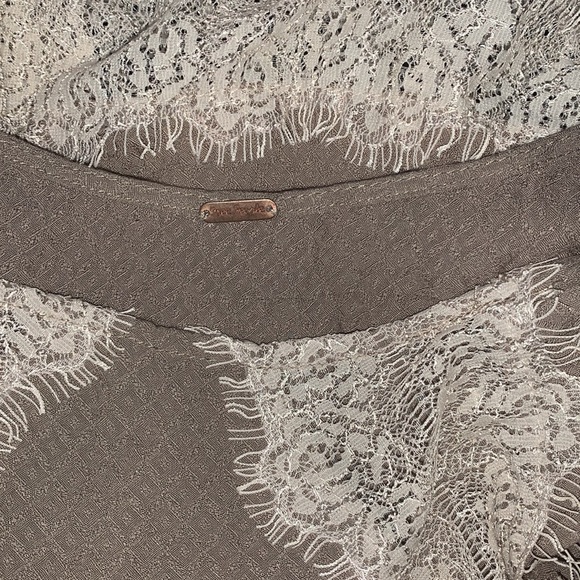 Free Peole Lace Detail Sleeveless Skater Dress - Picture 4 of 6